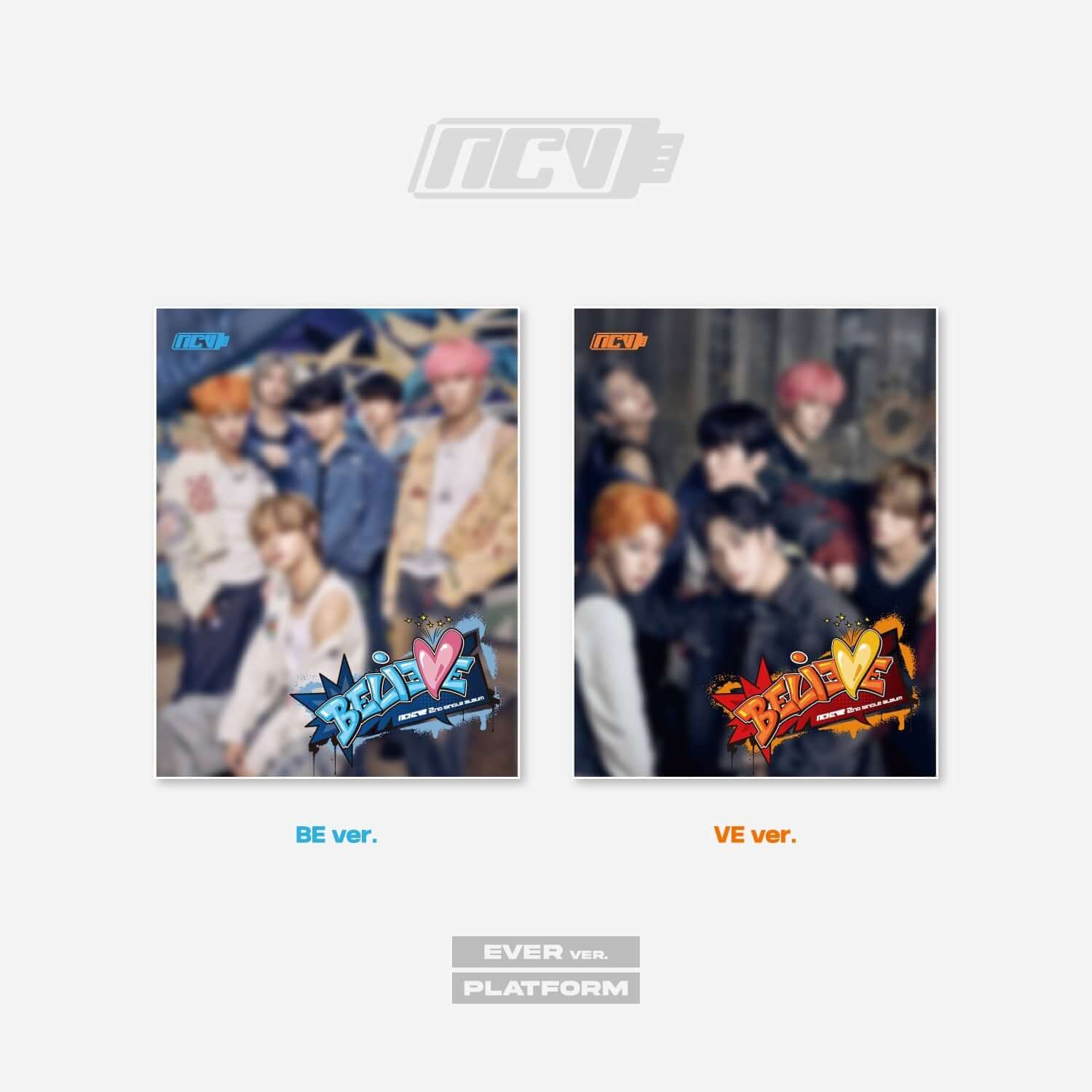 NCHIVE - 2nd Single Album [BELIEVE] (BE VER.) - Kpop Album | Kool Seoul - Buy Kpop Albums Online