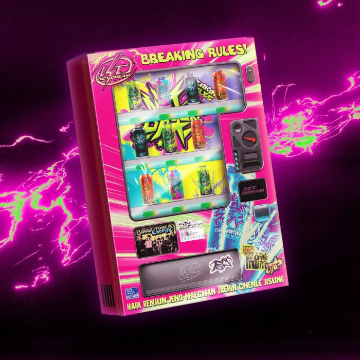 NCT DREAM The 3rd Album - [ISTJ] (Vending Machine Ver.) (Random) album cover, neon-colored design with vibrant visuals