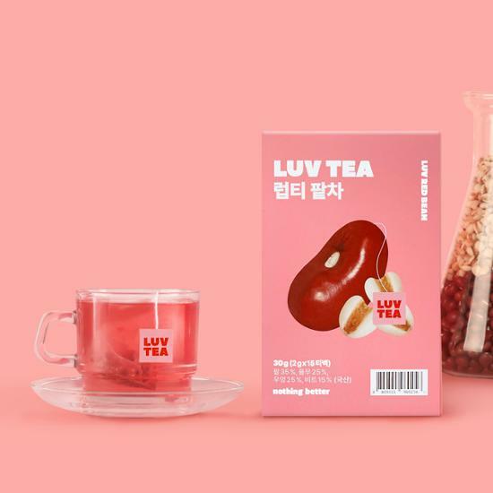 NOTHING BETTER Luv Tea Red Bean (x15) | Kool Seoul