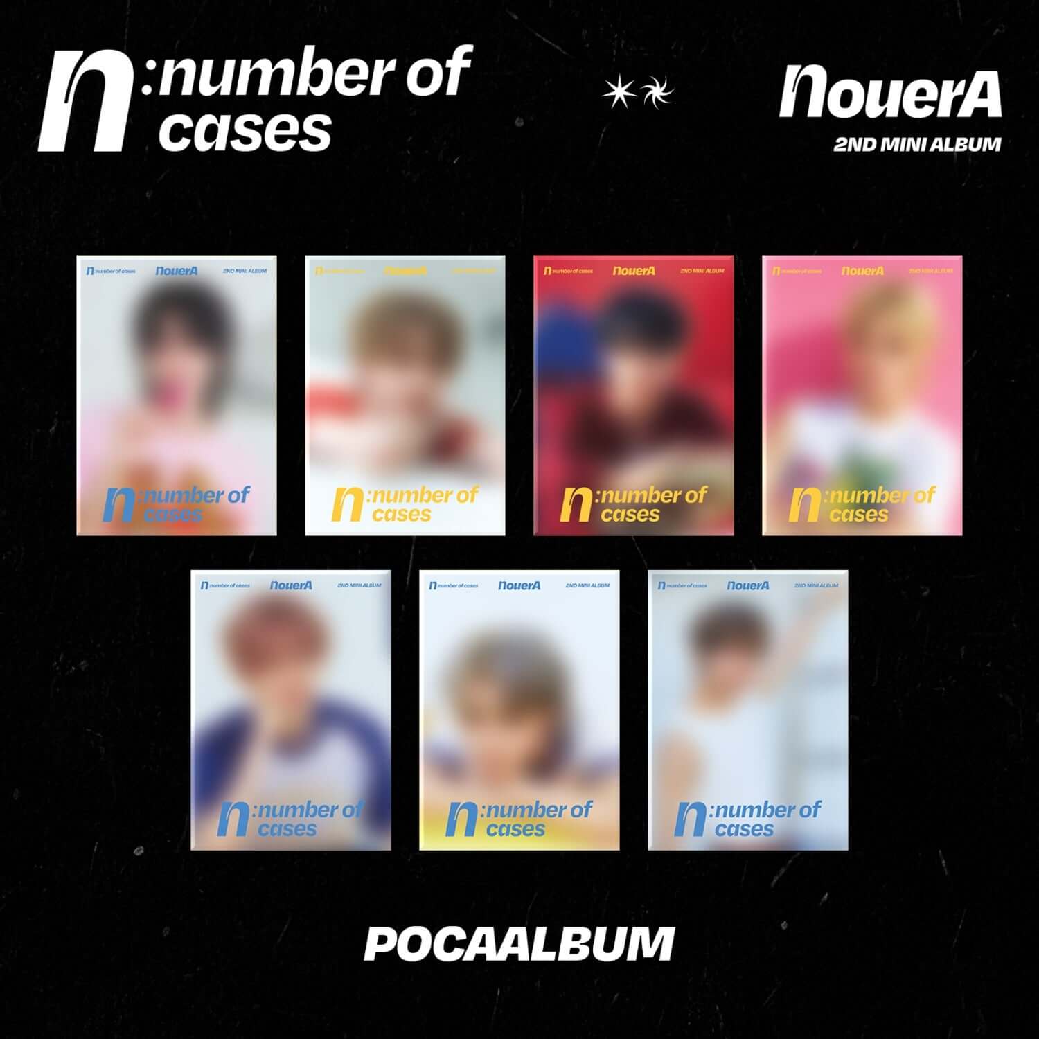 NOUERA - 2nd Album [n: number of cases] (POCA) (Random 1 of  | Kool Seoul - Buy Kpop Albums Online