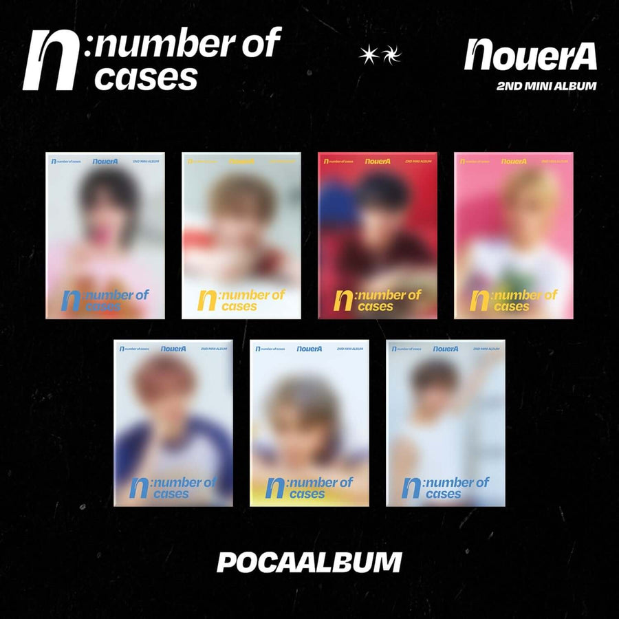 Nouera - 2nd Album [N: Number Of Cases] (ポカ) (7種のうちランダム1枚) - Kpopアルバム
