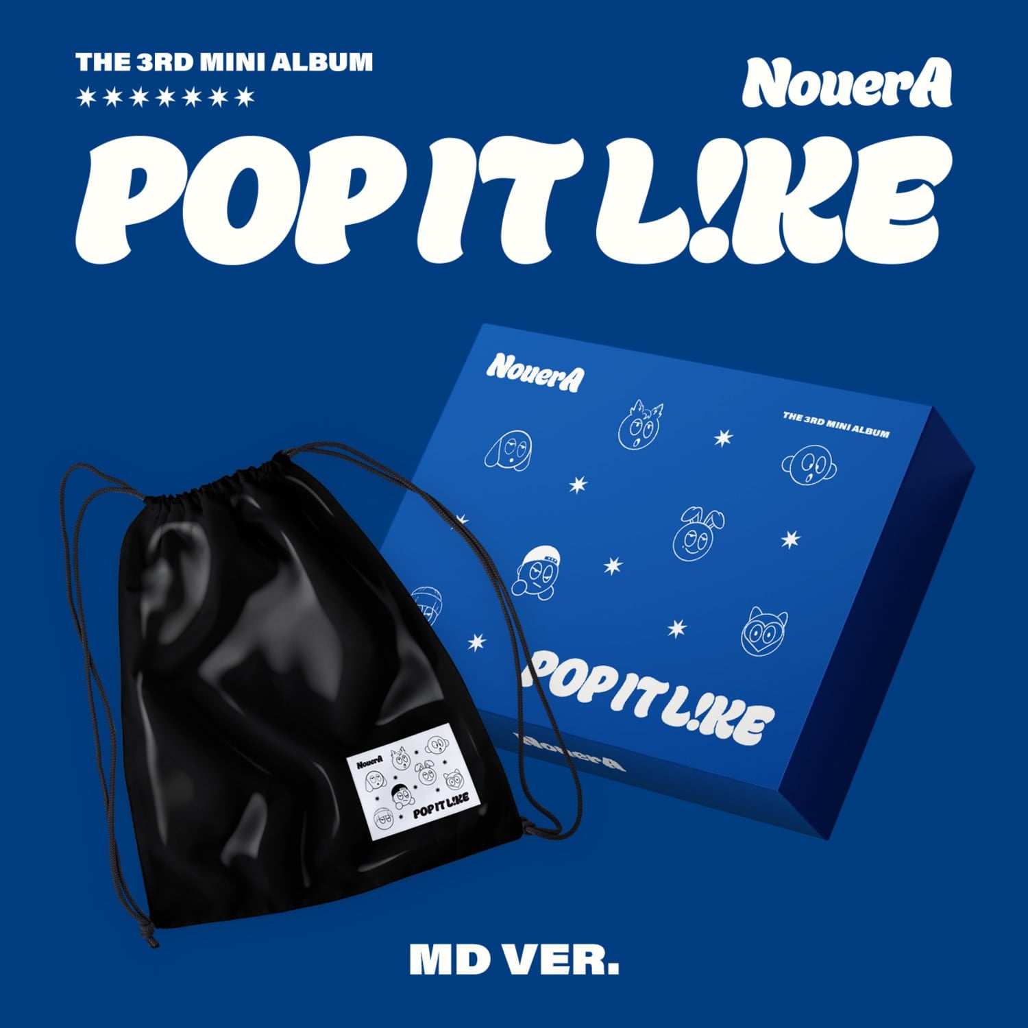 NOUERA - 3rd Album [POP IT LIKE] (MD VER.) - Kpop Album | Kool Seoul - Buy Kpop Albums Online