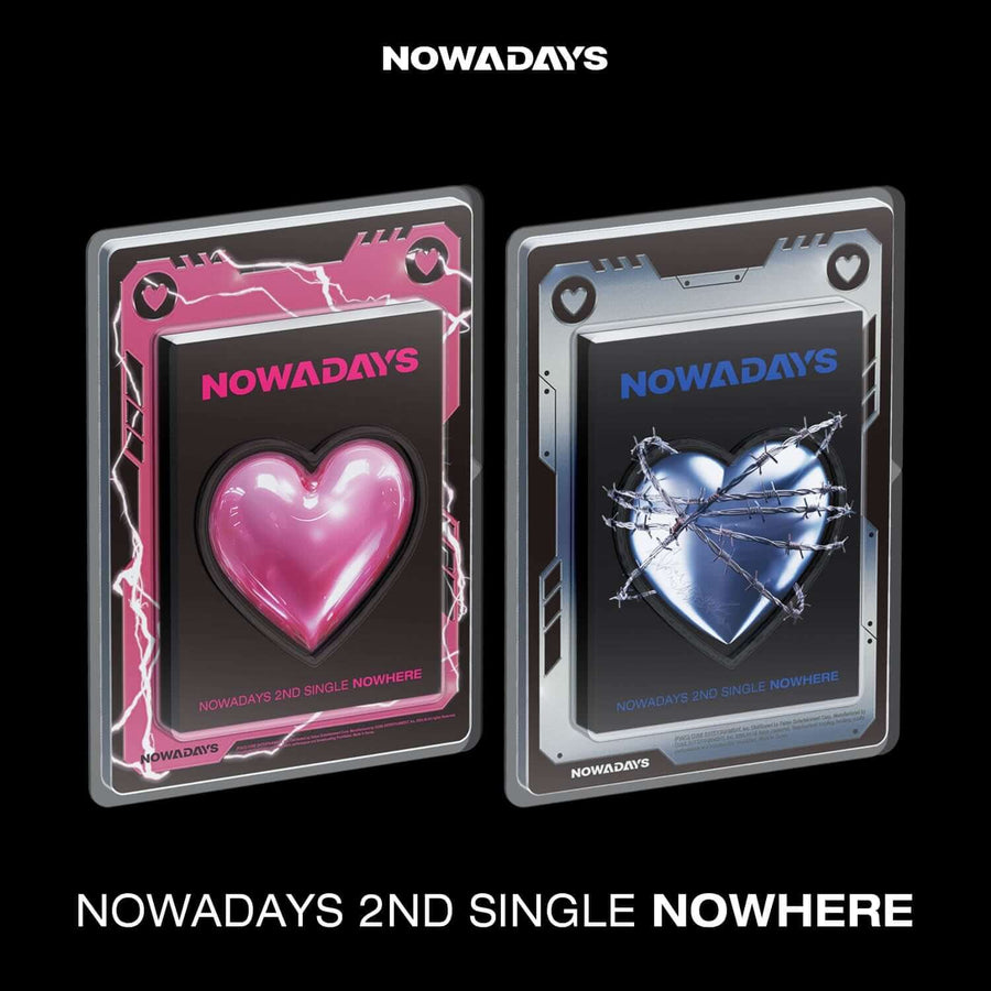 Nowadays - 2nd Single [Nowhere] (Where Ver. / Here Ver.)(2枚セット) - Kpop Album