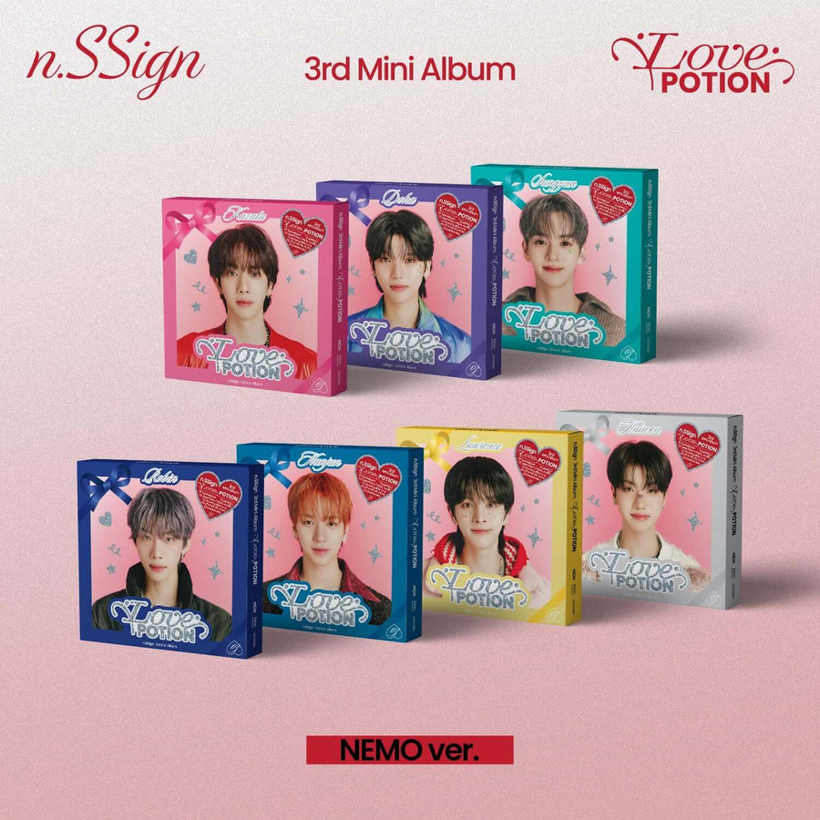 N.Ssign - 3rd Album [Love Potion] (Nemo Ver.) Random - KPOPアルバム