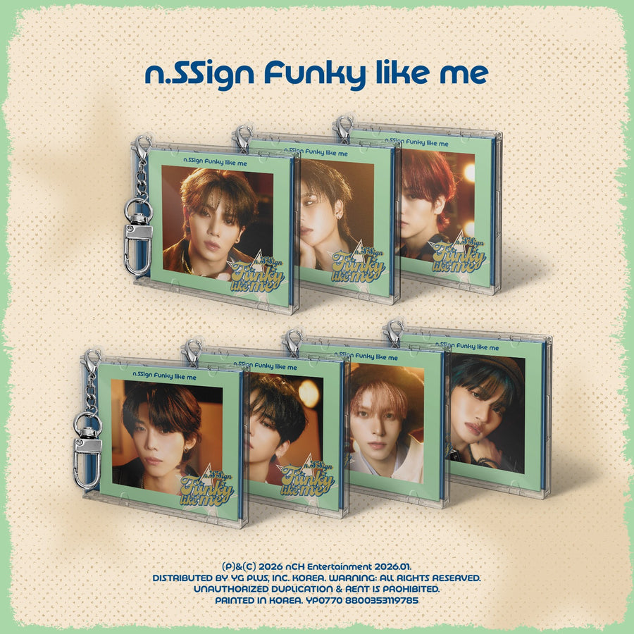 N.Ssign - [Funky Like Me] (Mini Jewel Ver.) (7枚セット) - Kpopアルバム