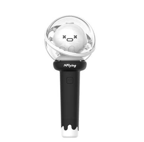 Nflying Official Lighstick ver.2 featuring unique design, ideal for fans of the band. Iconic merchandise for concerts and events.