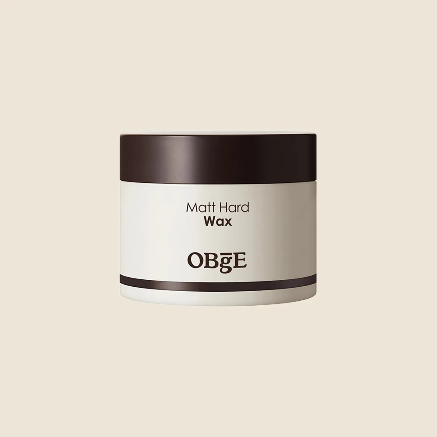 OBGE Matte Hard Wax 120g - Gentleman Korea premium matte hard wax for men, strong hold, natural finish