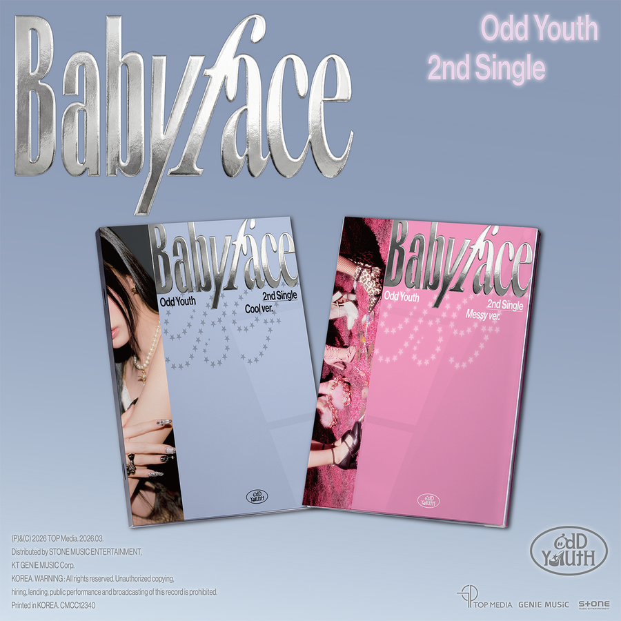 Odd Youth - 2nd Single [Babyface] (ランダム 2) - Kpop アルバム