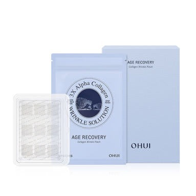 OHUI Age Recovery Collagen Wrinkle Patch 9 sheets packaging