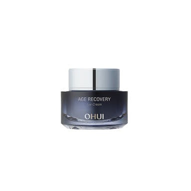 OHUI Age Recovery Eye Cream 25 mL jar on white background