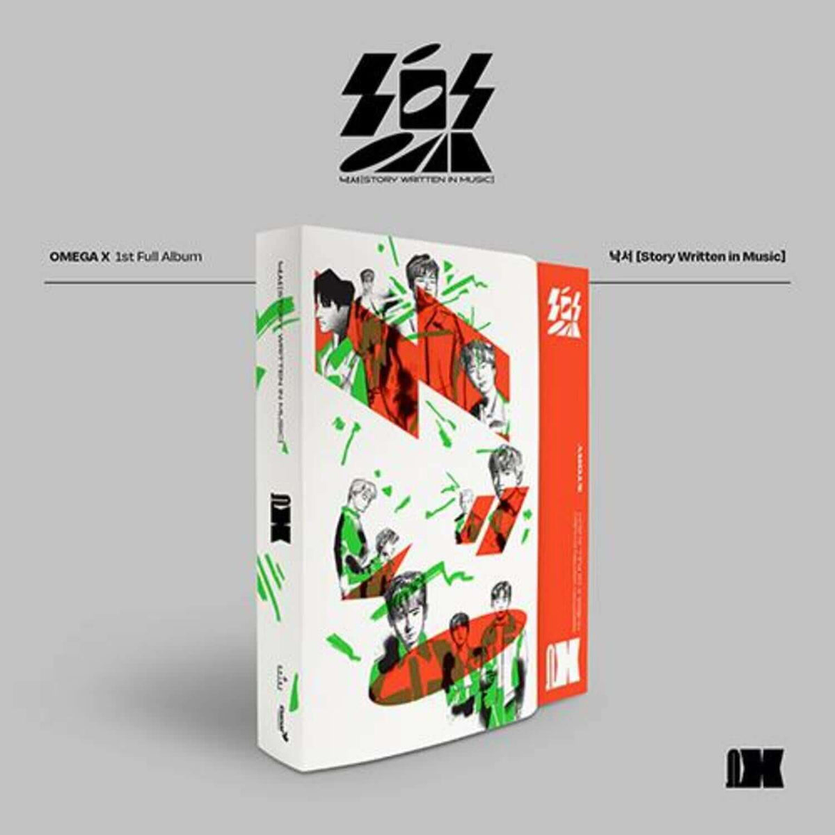 OMEGA X - 1st Album [樂] (Story Written in Music) (Story Ver. | Kool Seoul - Buy Kpop Albums Online