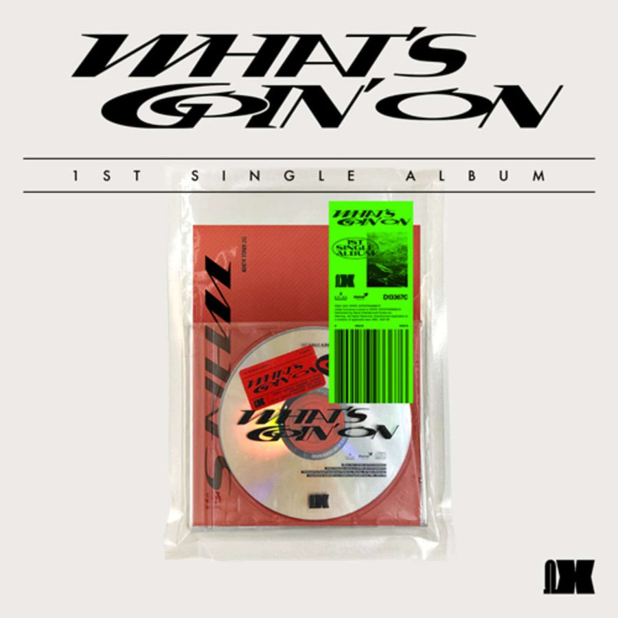Omega X - 1st Single Album [What’S Goin’ On]（Eバージョン） - Kpopアルバム