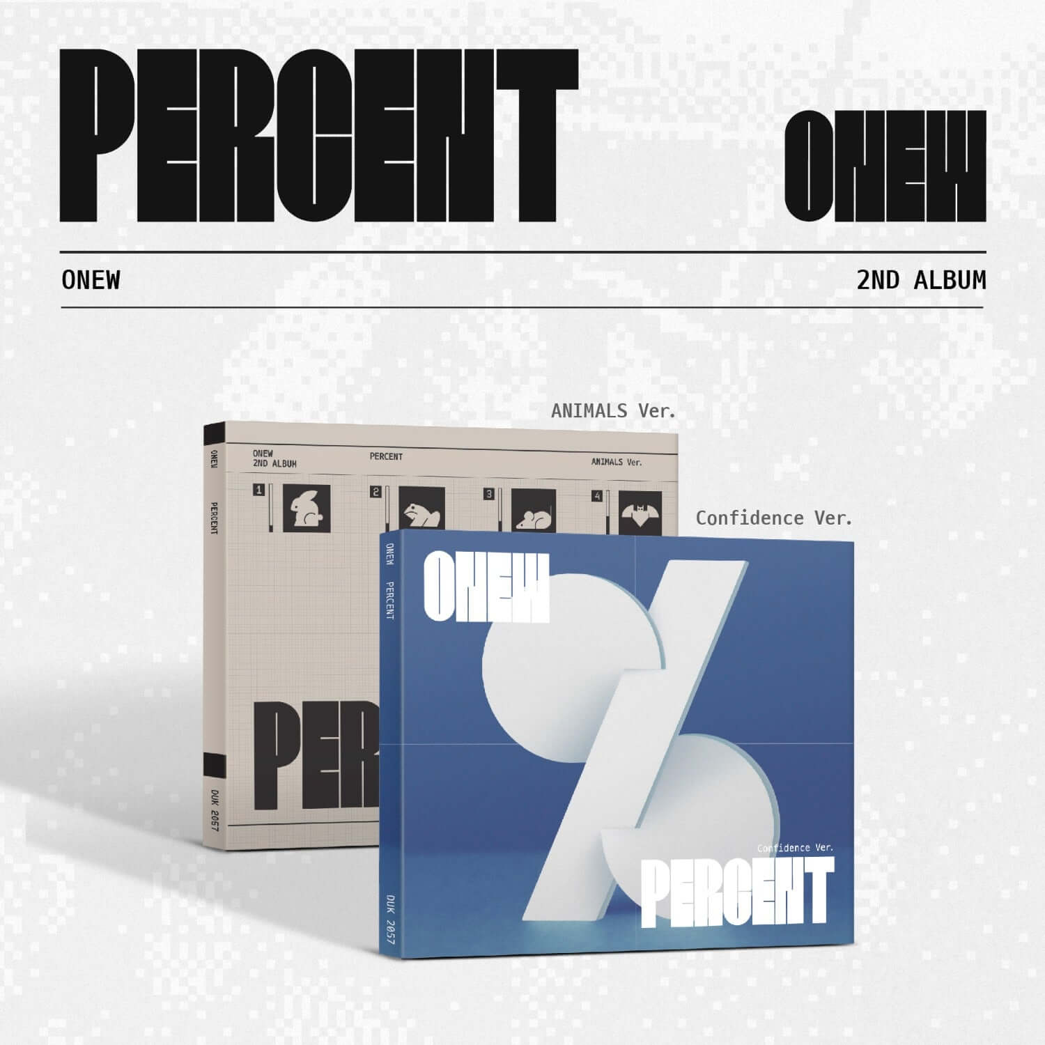 ONEW - 2nd Full Album PERCENT (Digipack Ver.) (Random 1 of 2 | Kool Seoul - Buy Kpop Albums Online