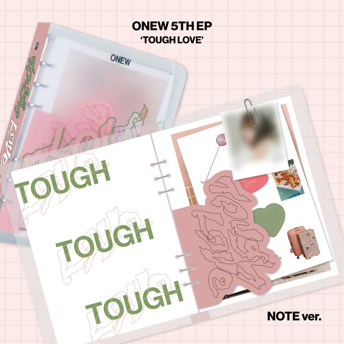 ONEW - 5th Mini Album [TOUGH LOVE] (NOTE Ver.) - Kpop Album | Kool Seoul - Buy Kpop Albums Online