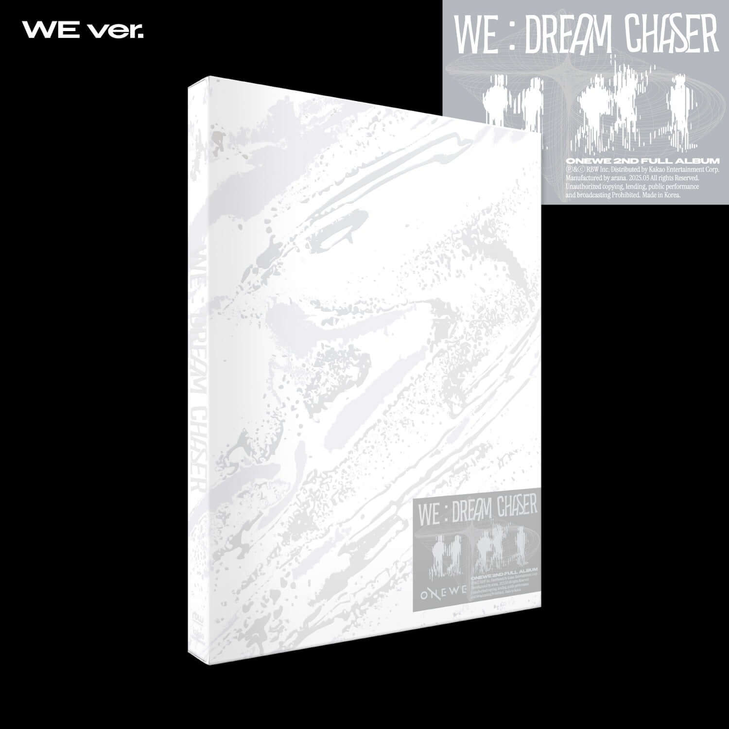 ONEWE - 2nd Full Album [WE : Dream Chaser] (WE ver.) - Kpop  | Kool Seoul - Buy Kpop Albums Online