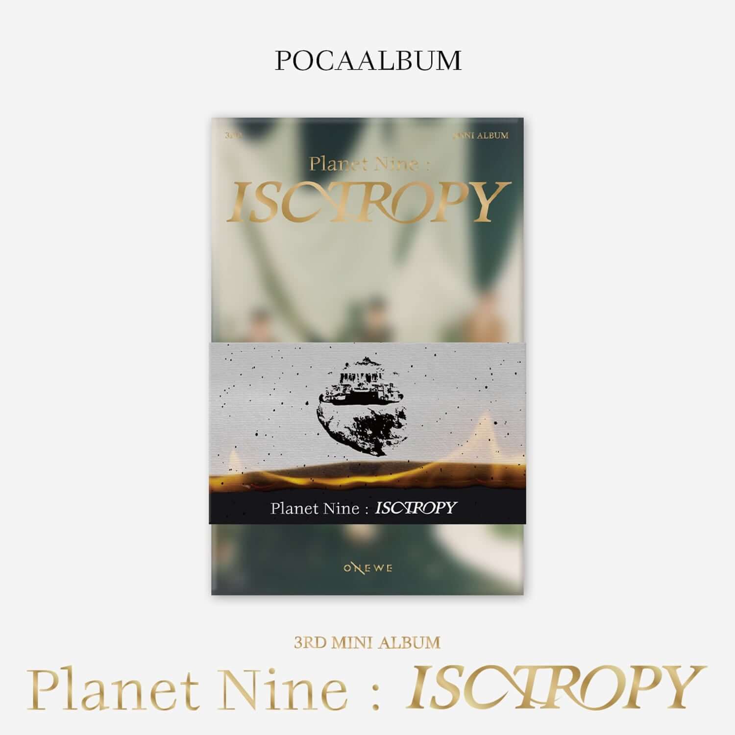ONEWE - 3RD MINI ALBUM [Planet Nine : ISOTROPY] (POCAALBUM)  | Kool Seoul - Buy Kpop Albums Online