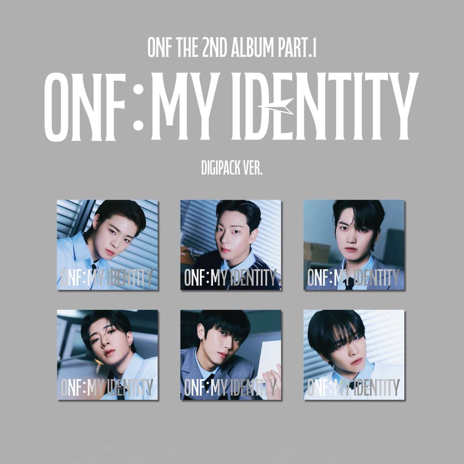 ONF - The 2nd Album Part.1 [ONF:MY IDENTITY] DIGIPACK ALBUM  | Kool Seoul - Buy Kpop Albums Online