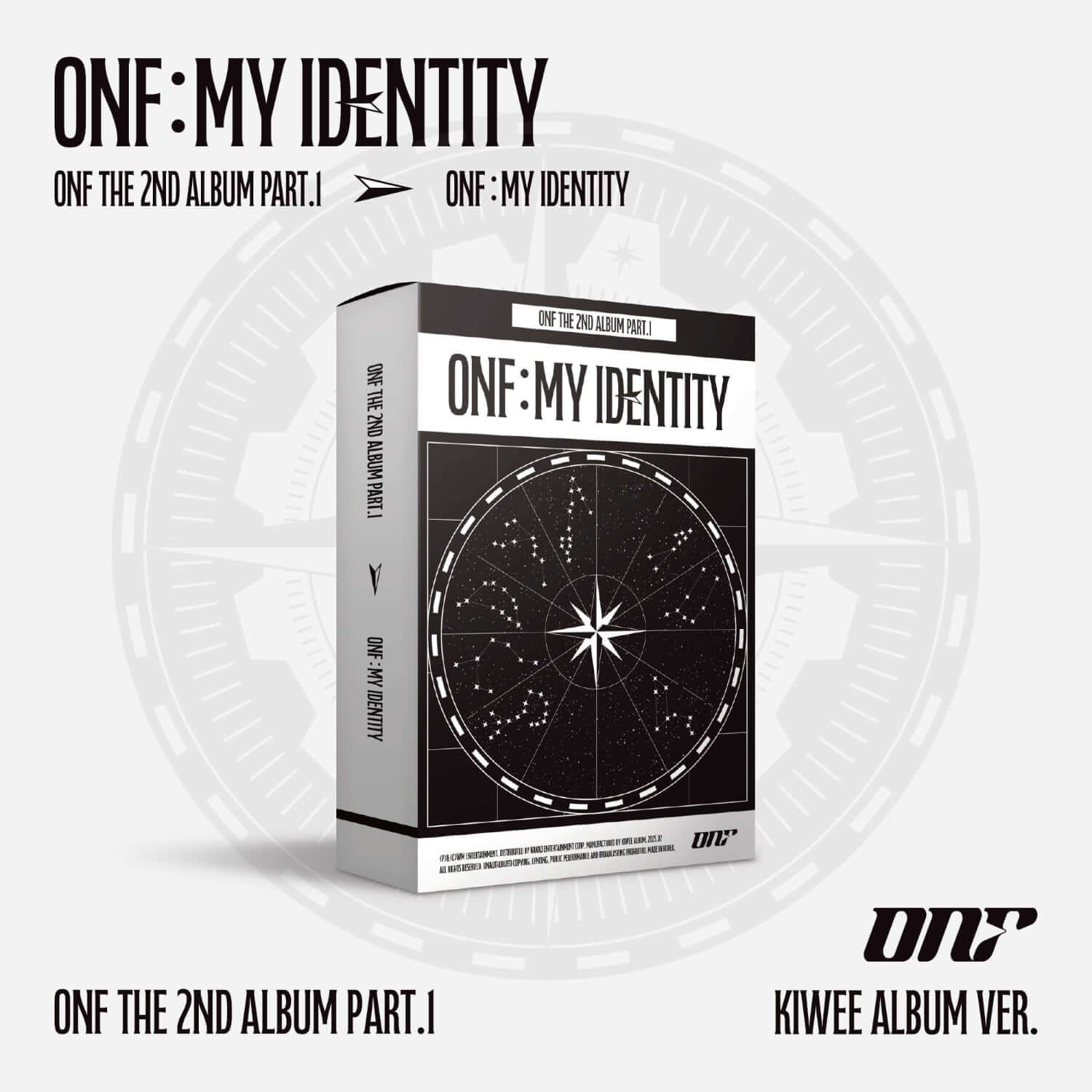 ONF - The 2nd Album Part.1 [ONF:MY IDENTITY] kiwee ALBUM - K | Kool Seoul - Buy Kpop Albums Online