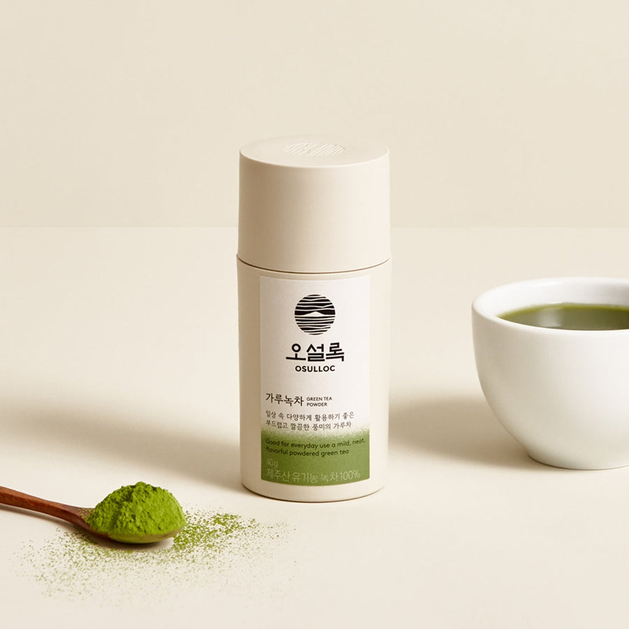 オソルロッ 緑茶パウダー 40g