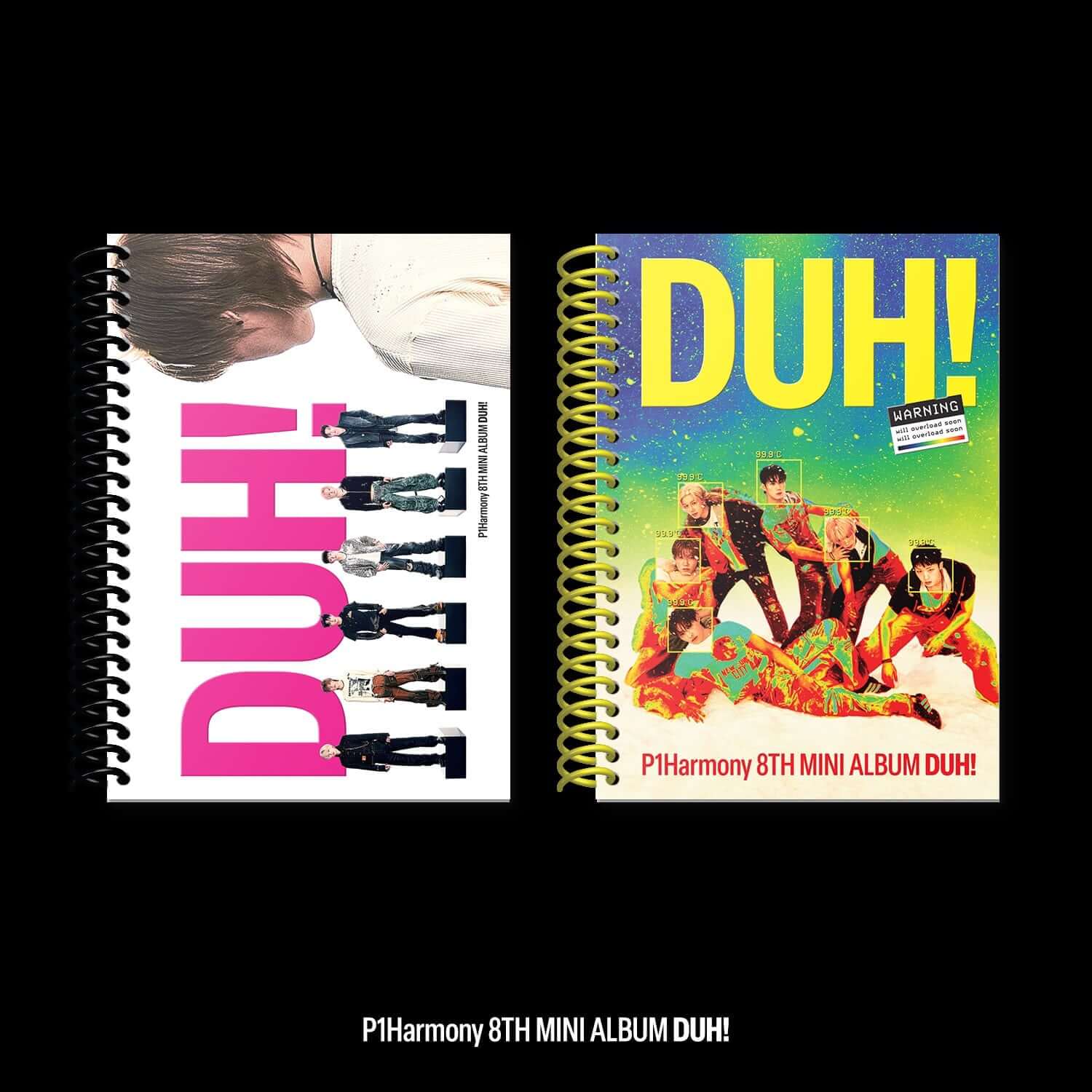 P1HARMONY - 8th Album [DUH!] (D Ver. / U Ver.) (Random) - Kp | Kool Seoul - Buy Kpop Albums Online
