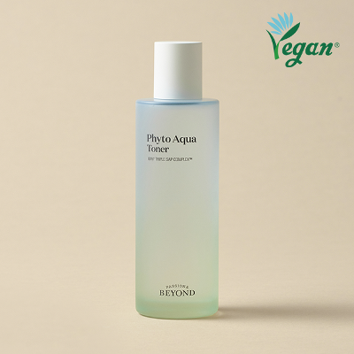 PASSION & BEYOND Phyto Aqua Toner 145ml bottle with vegan label
