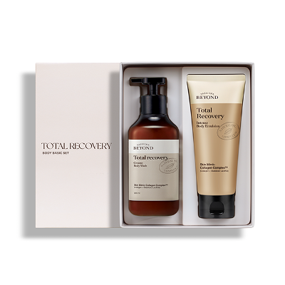 PASSION & BEYOND Total Recovery Body Basic Set (Body Wash+Emulsion) packaging