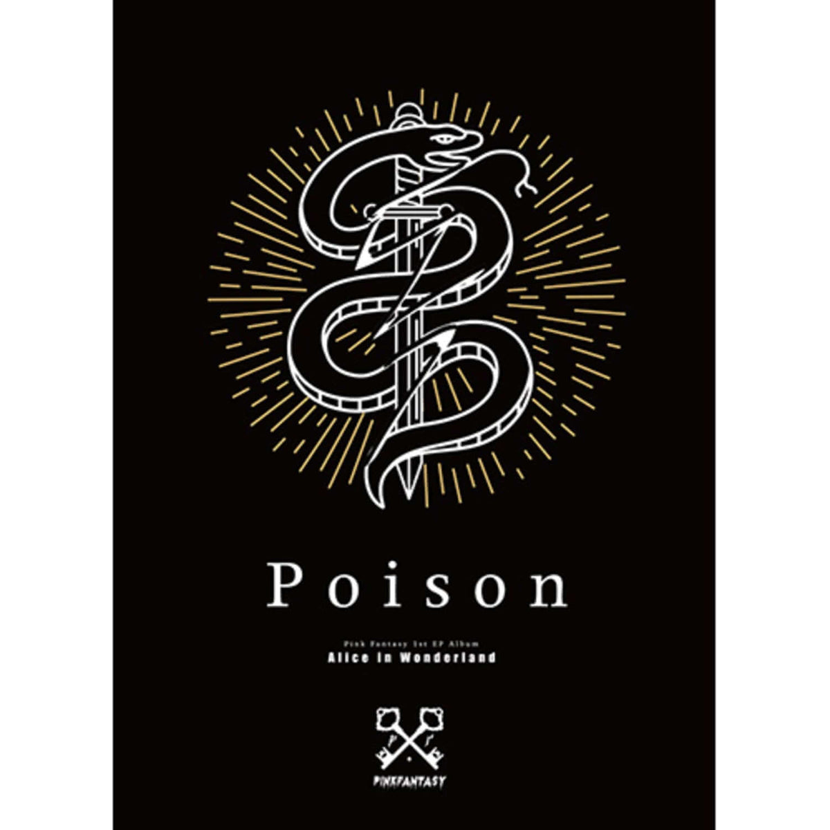 PINK FANTASY - 1st EP [Alice in Wonderland] (Poison ver.) -  | Kool Seoul - Buy Kpop Albums Online