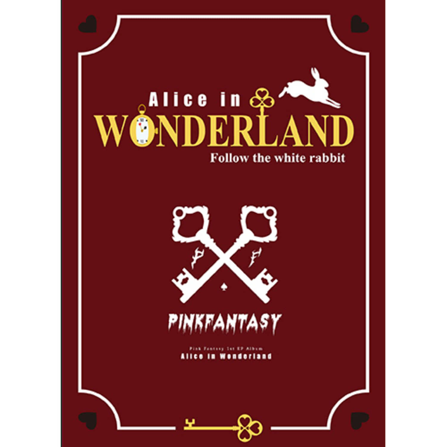 PINK FANTASY - 1st EP [Alice in Wonderland] (Wonderland ver. | Kool Seoul - Buy Kpop Albums Online