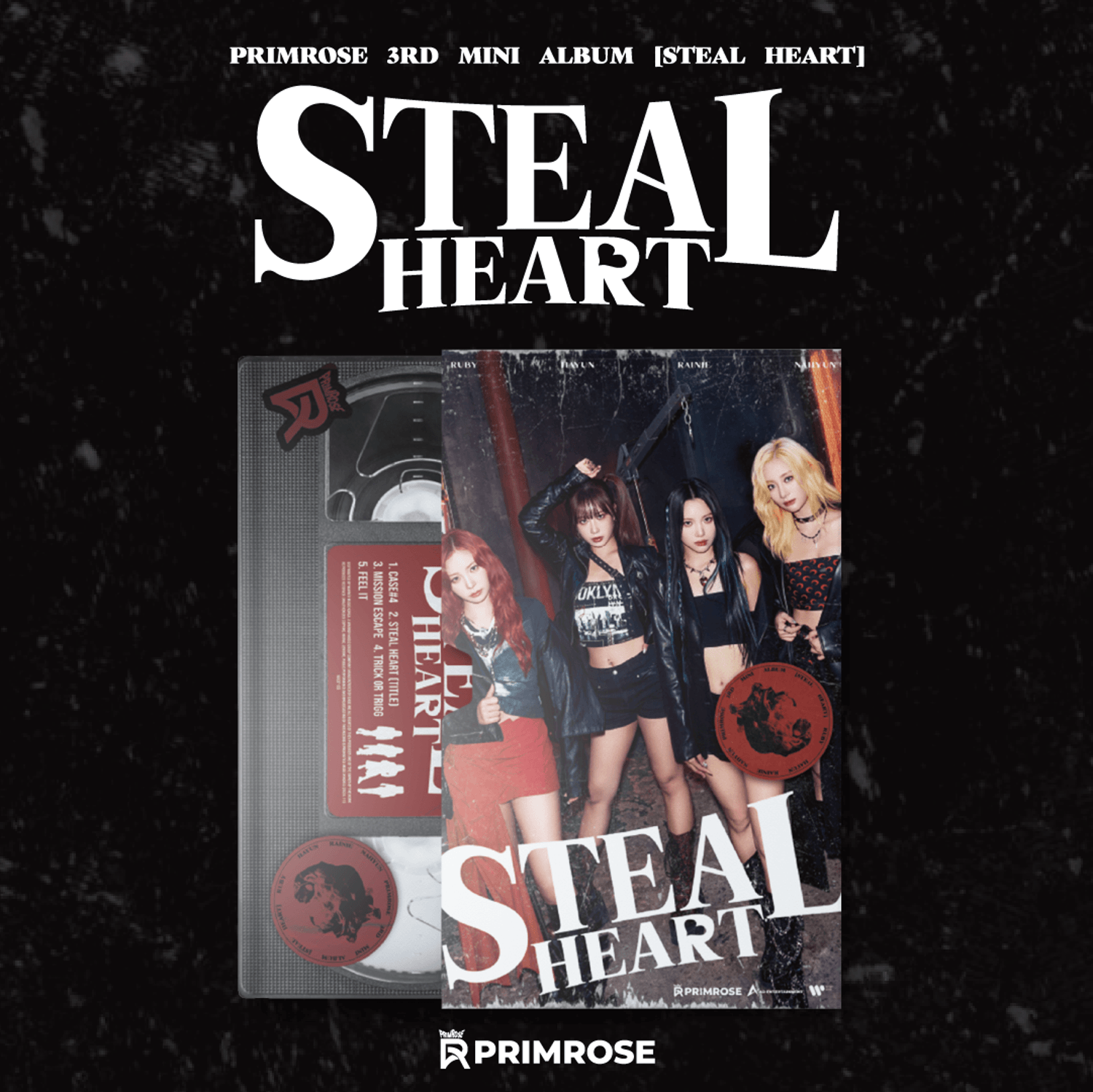 PRIMROSE - 3rd Album [Steal Heart] - Kpop Album | Kool Seoul - Buy Kpop Albums Online