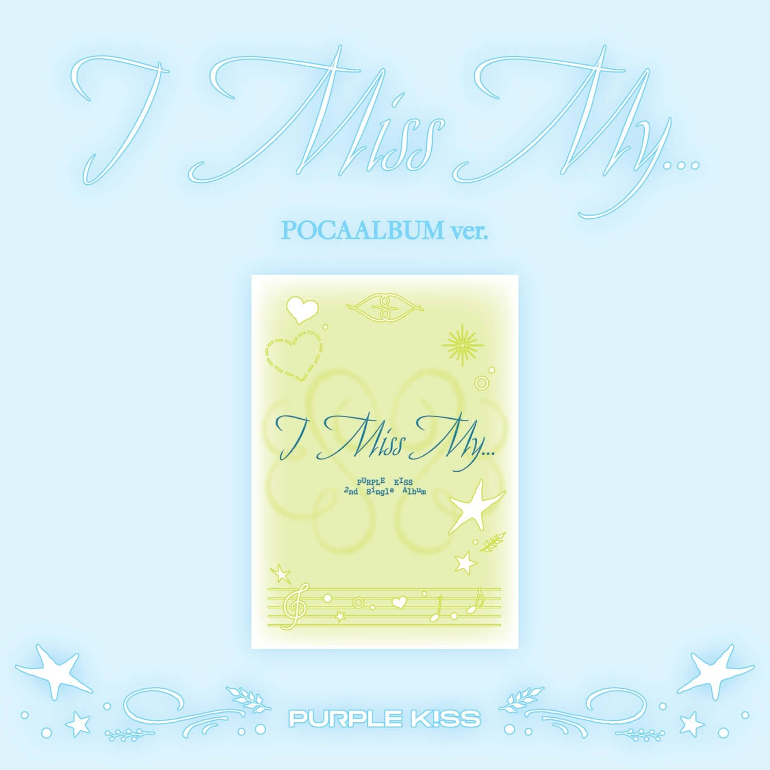 PURPLE KISS - 2nd Album [I Miss My...] (POCA ver.) - Kpop Al | Kool Seoul - Buy Kpop Albums Online