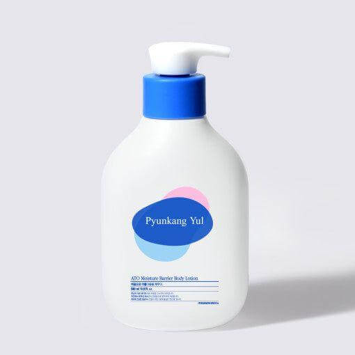 PYUNKANG YUL Ato Moisturizing Barrier Body Lotion 590ml bottle with blue cap on white background