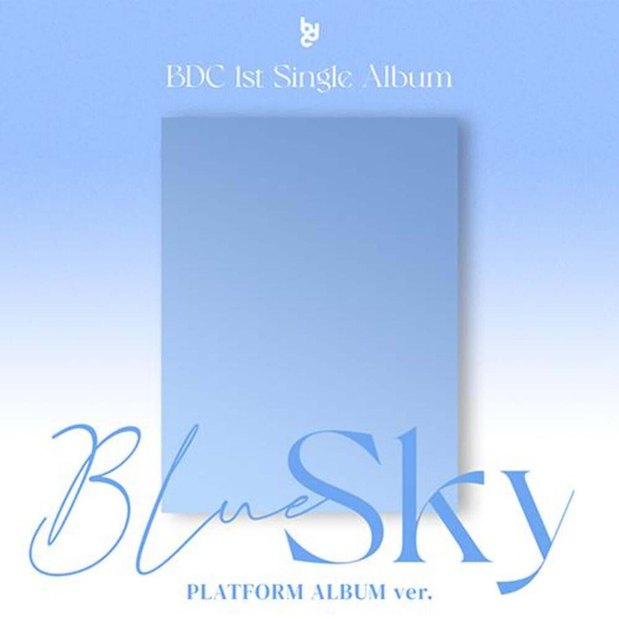 Rain - Bdc 1st Single Album [Blue Sky] (Platform Album Ver.) - Kpop アルバム