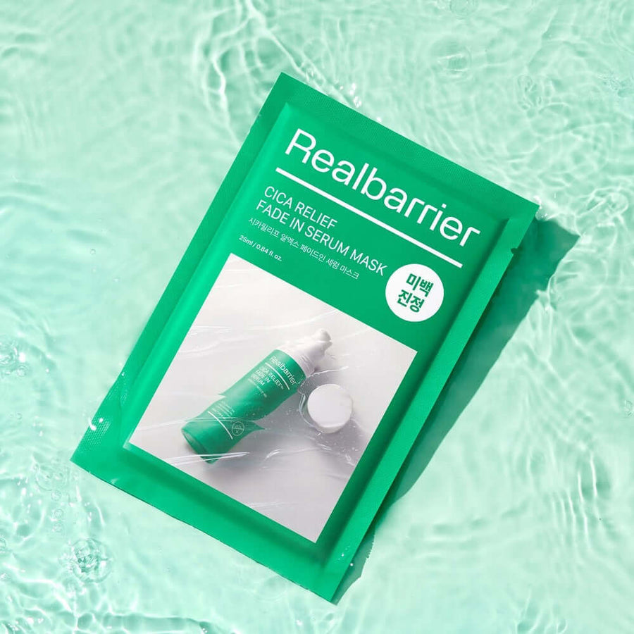 Real Barrier Cica Relief Rx Fade-In Serum Mask 10 Sheets