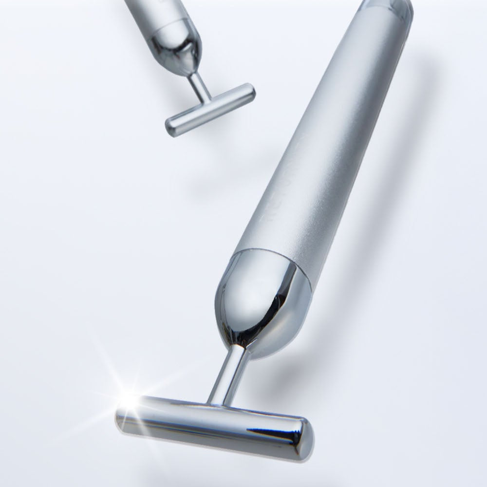 RETURNITY Massage Booster Specail Offer - sleek design, silver finish, and T-shaped handle for optimal massage experience