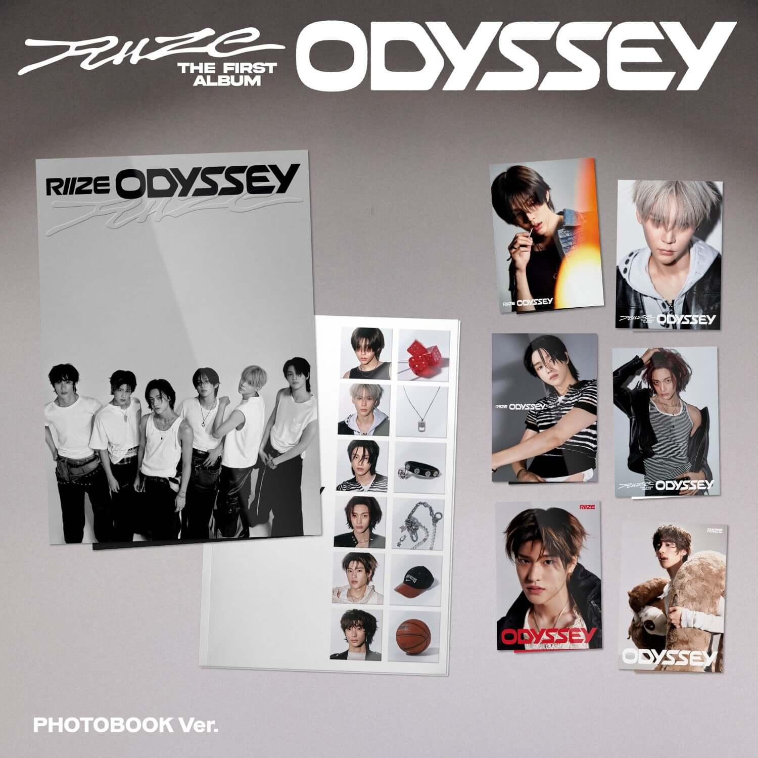 RIIZE - 1st Album [ODYSSEY] (PHOTOBOOK Ver.) (Random 1 of 7) | Kool Seoul - Buy Kpop Albums Online