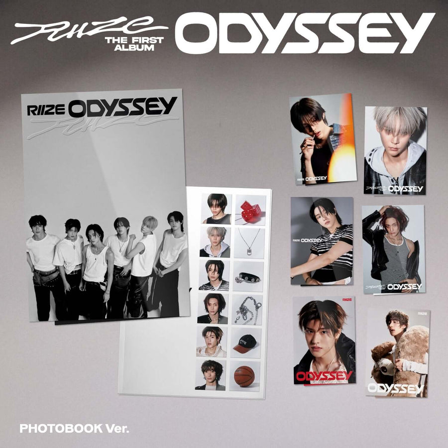 Riize - 1st Album [Odyssey] (Photobook Ver.) (ランダム1枚/全7種) - Kpopアルバム