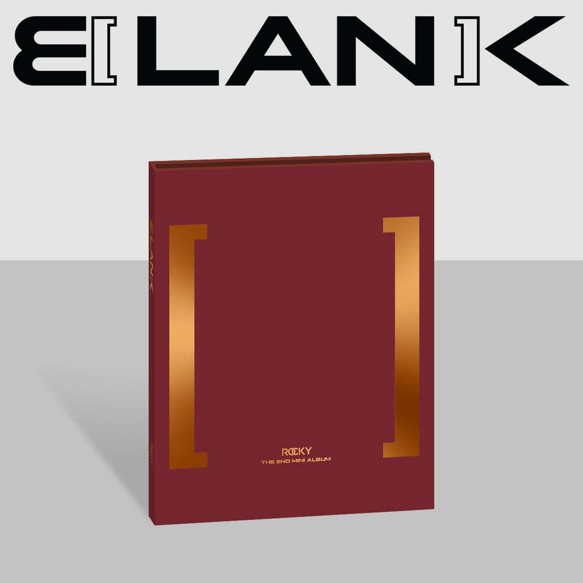 ROCKY - 2nd Album [BLANK] (Burgundy ver) - Kpop Album | Kool Seoul - Buy Kpop Albums Online