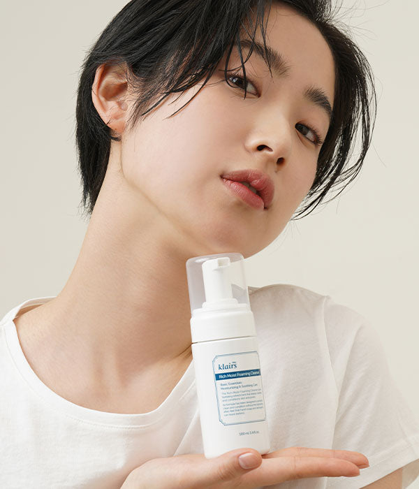 Klairs リッチモイスト フォーミングクレンザー 100ml