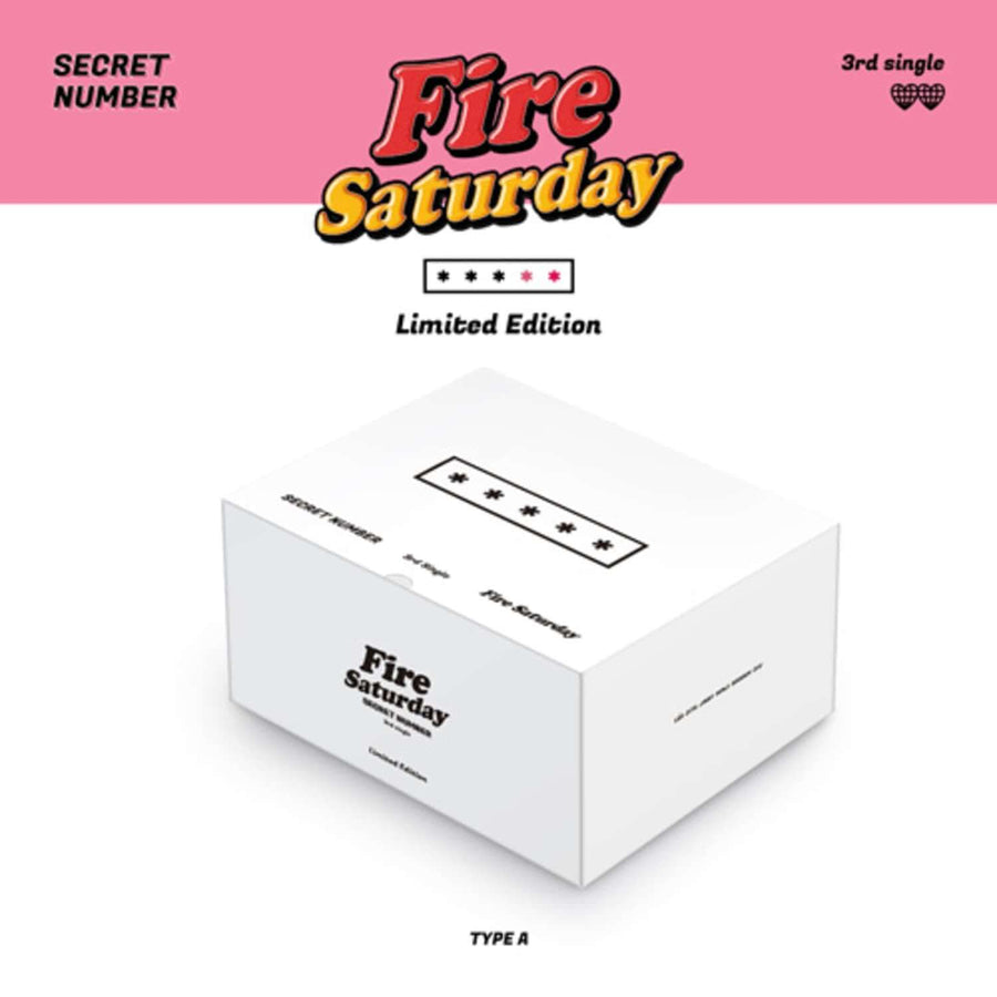 Secret Number - 3rd Album [Fire Saturday] Limited Edition (Type A) - Kpop Album