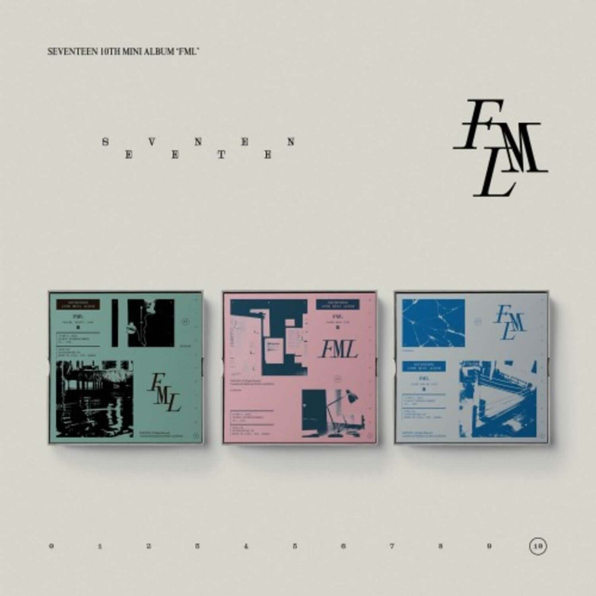 SEVENTEEN - 10th Mini Album [FML] (Random 1 of 3) - Kpop Alb | Kool Seoul - Buy Kpop Albums Online