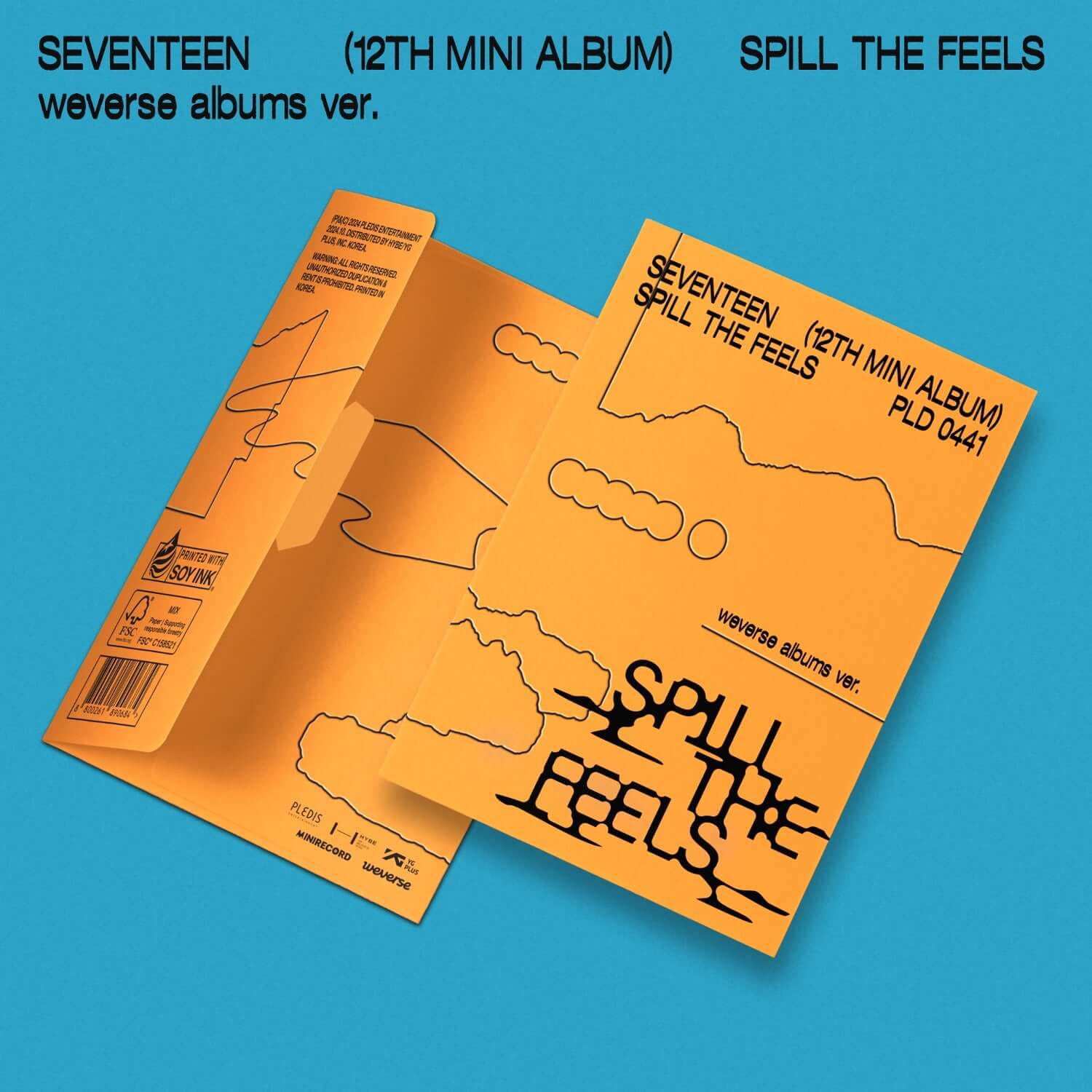 SEVENTEEN - 12th Mini Album 'SPILL THE FEELS' (Weverse Album | Kool Seoul - Buy Kpop Albums Online