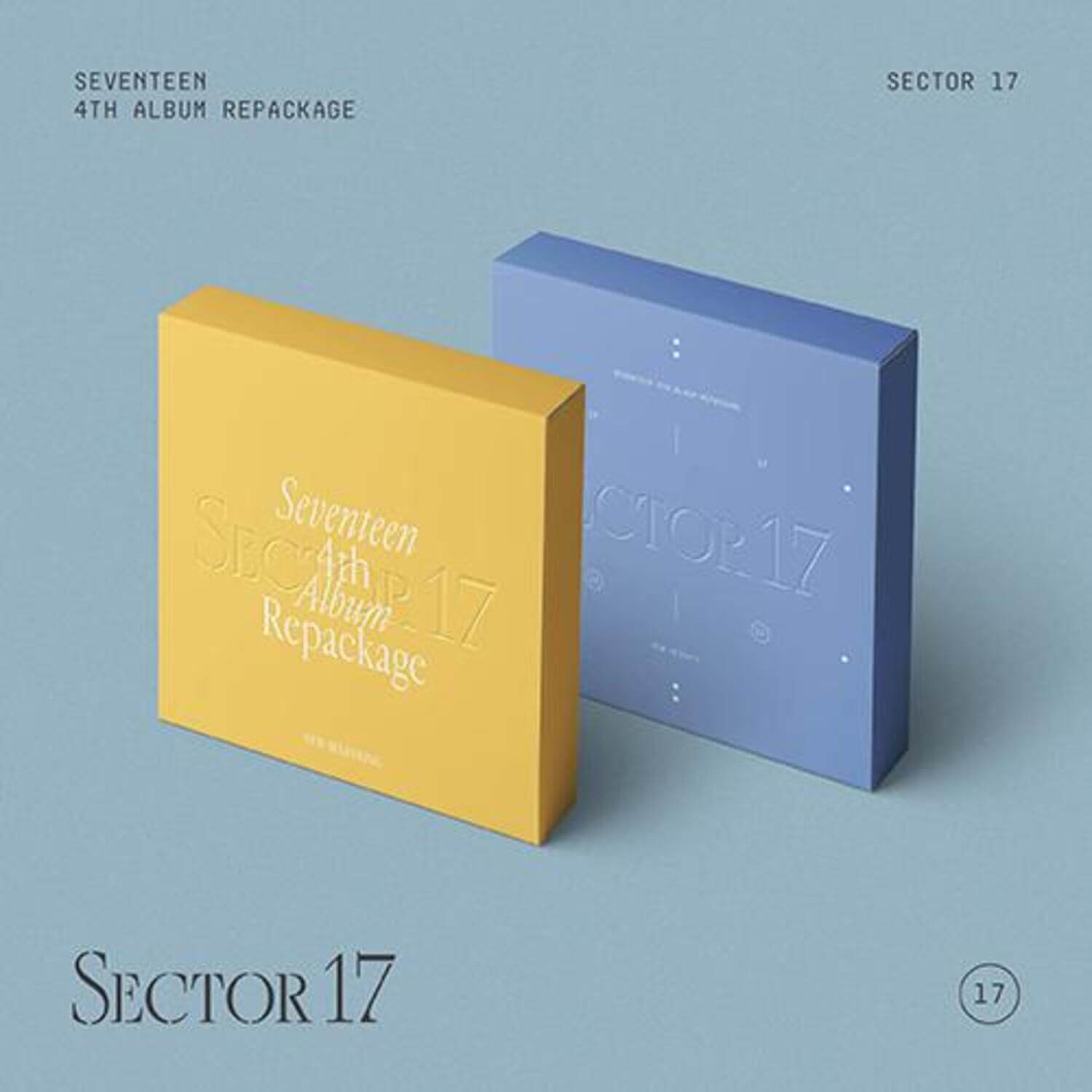 SEVENTEEN - [SECTOR 17] (SEVENTEEN 4TH ALBUM) (Repackage)(2  | Kool Seoul - Buy Kpop Albums Online