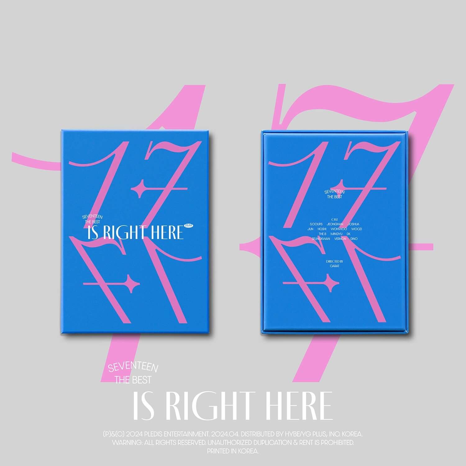 SEVENTEEN - SEVENTEEN BEST ALBUM [17 IS RIGHT HERE] (DEAR Ve | Kool Seoul - Buy Kpop Albums Online