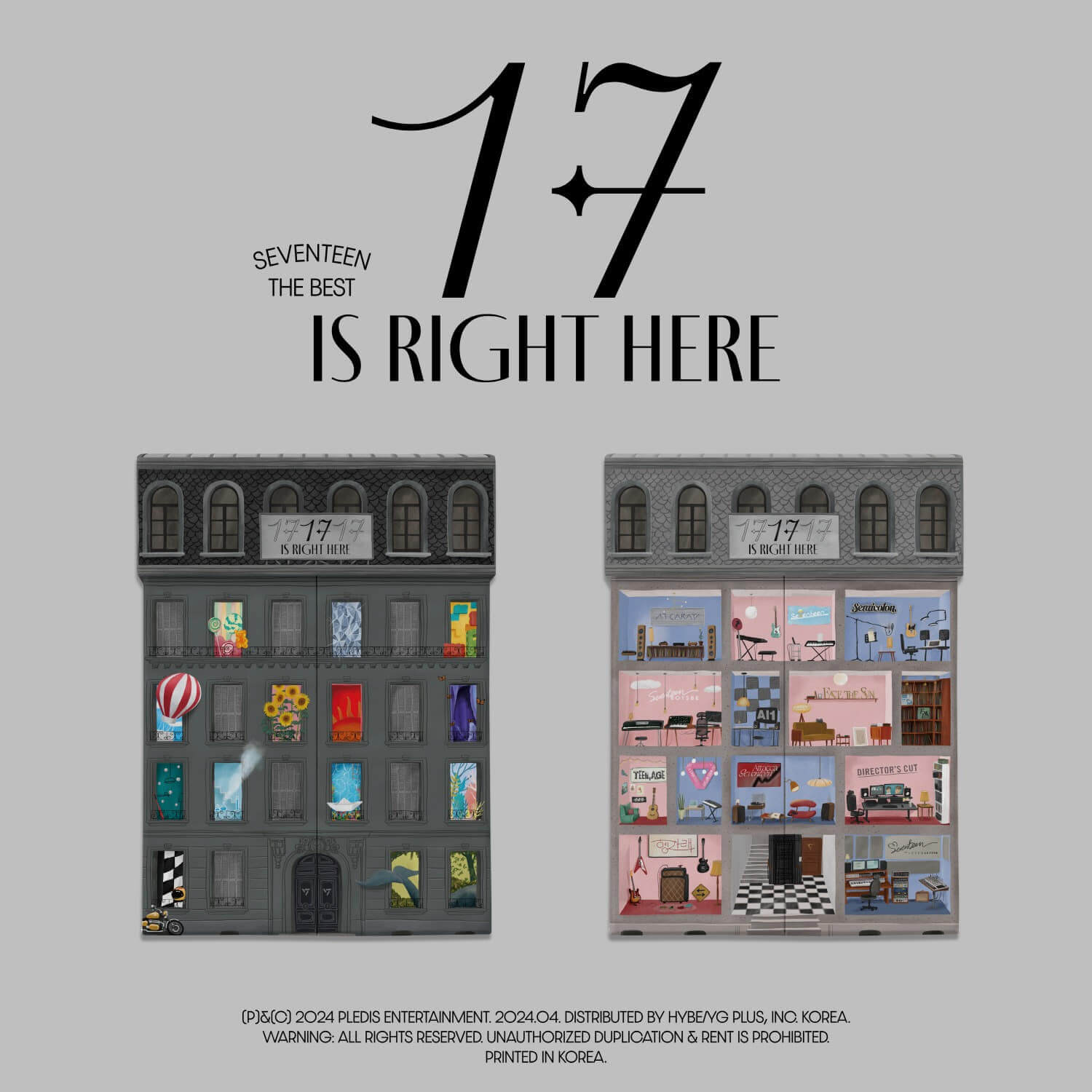 SEVENTEEN - SEVENTEEN BEST ALBUM [17 IS RIGHT HERE] (Random) | Kool Seoul - Buy Kpop Albums Online