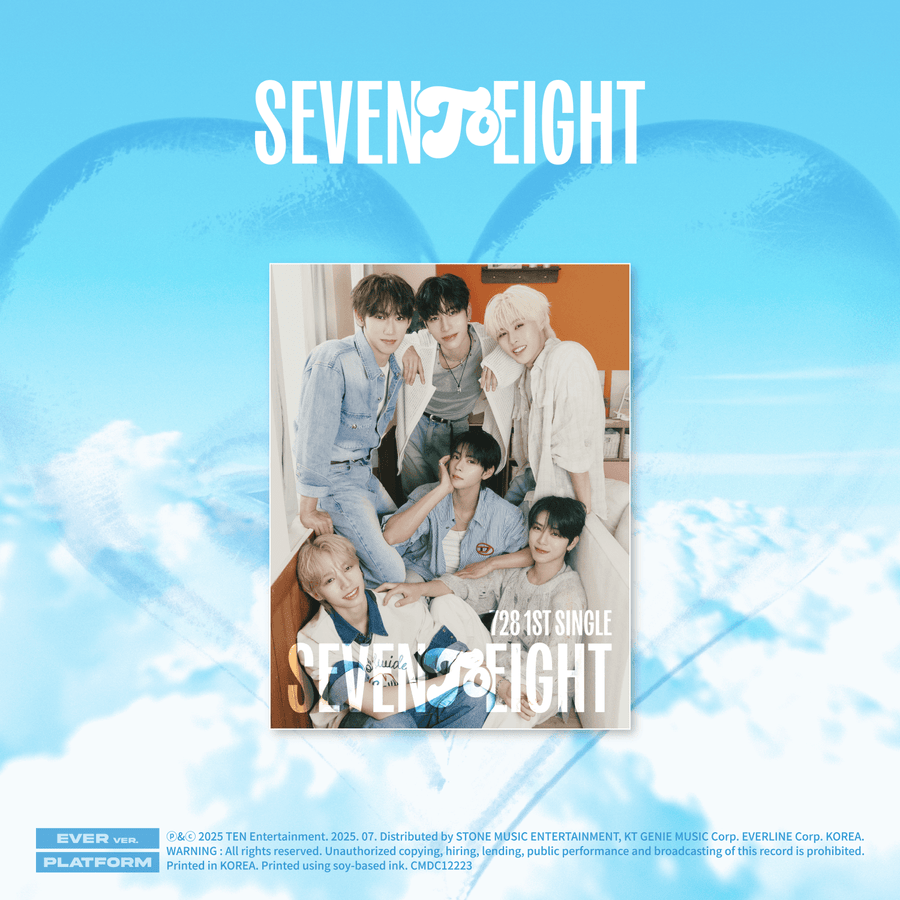 Seventoeight - 1st Single [Seventoeight]（エバーバージョン） - Kpopアルバム
