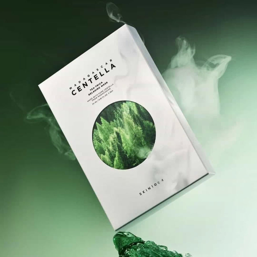 SKIN1004 Madagascar Centella Tea-Trica Relaxing Mask 24ml [5 Sheets]