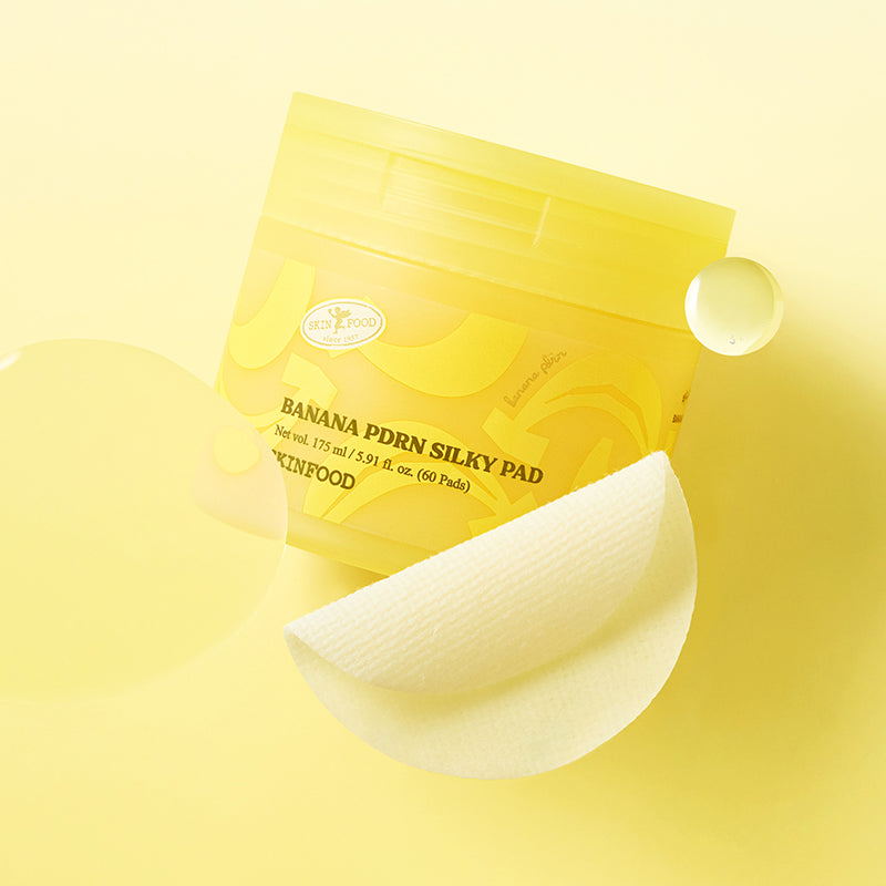 Skinfood Banana Pdrn Silky Pad 60 Sheets