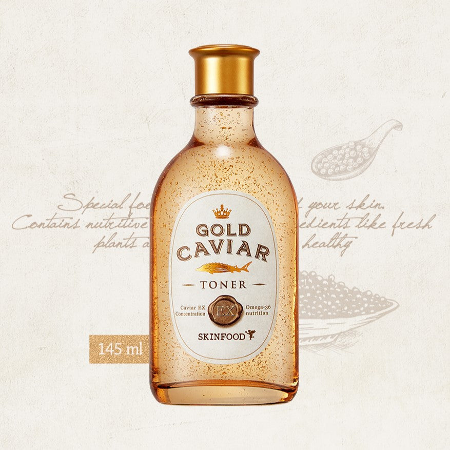 Skinfood Gold Caviar Ex Toner 145ml
