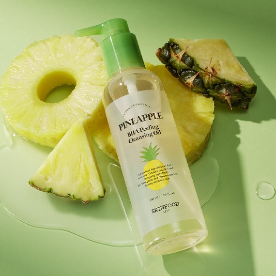 SKINFOOD パイナップルBHAピーリングクレンジングオイル 200ml