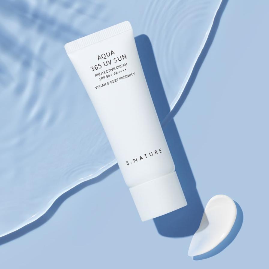 S.NATURE Aqua 365 UV Sun Protective Cream 40ml SPF 50+ / PA++++ | Kool Seoul